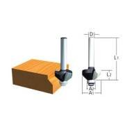 12 mm AHŞAP FREZE BIÇAĞI 7/8*12 ''S'' MOTİF Rulmanlı AHŞAP FREZE UCU
