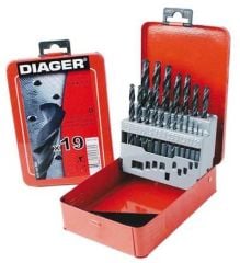 DIAGER HSS MATKAP UÇ SETİ 19 Parça