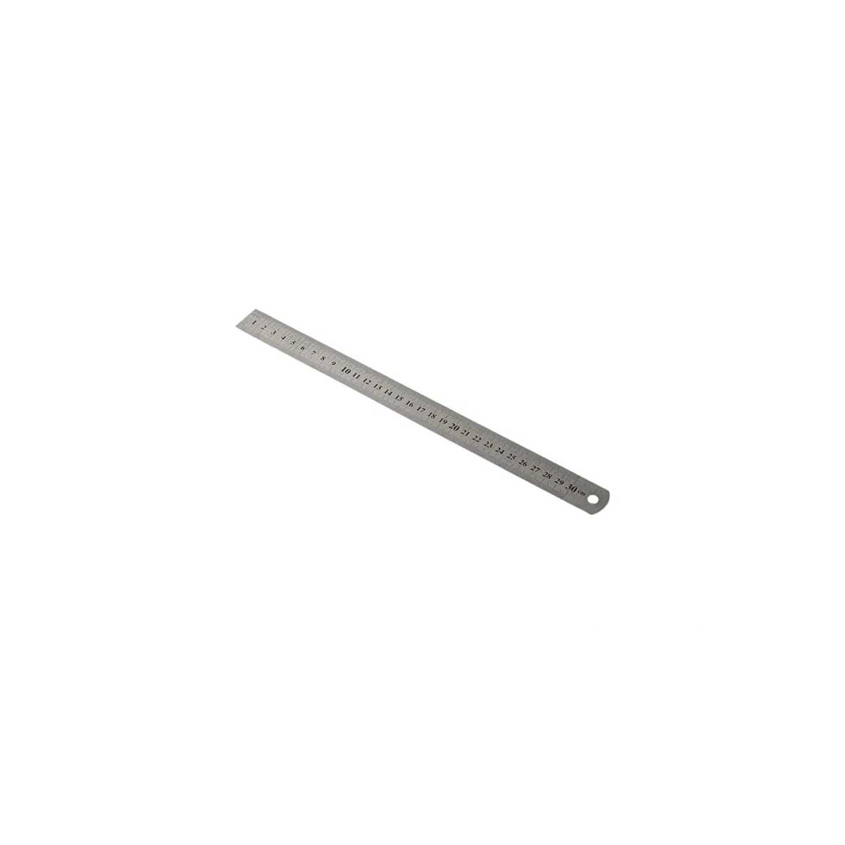 30 cm PASLANMAZ ÇELİK CETVEL 20 mm 30 cm