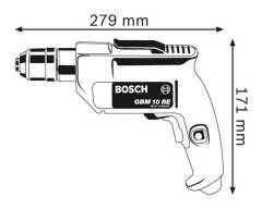 BOSCH GBM 10RE PROFESSİONAL DARBESİZ MATKAP