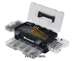 EİNHELL 226 PARÇA DELME VİDALAMA AKSESUAR SETİ