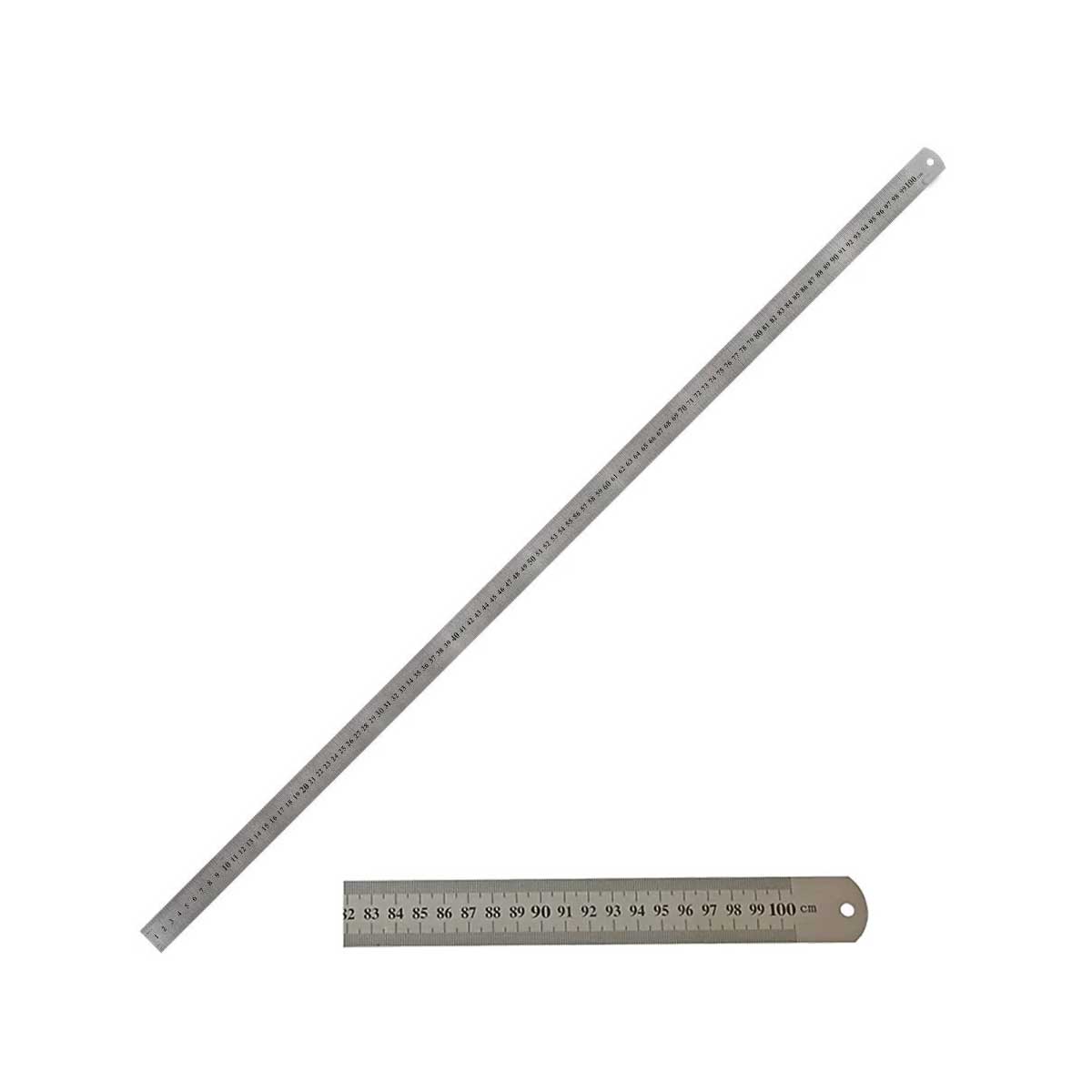 100 cm PASLANMAZ ÇELİK CETVEL 30 mm 100 cm 1 mt