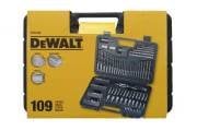 DEWALT 109 Parça DT0109 AKSESUAR SETİ HSS UÇ-HAVŞA UCU-BETON UCU-AHŞAP UCU-BİTS UÇ-ÇATI LOKMASI-SINIRLAYICI