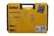 DEWALT 109 Parça DT0109 AKSESUAR SETİ HSS UÇ-HAVŞA UCU-BETON UCU-AHŞAP UCU-BİTS UÇ-ÇATI LOKMASI-SINIRLAYICI