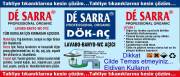 DE SARRA DÖK-AÇ 1000 ğr BANYO-LAVABO-WC AÇICI GİDER BORUSU AÇICI