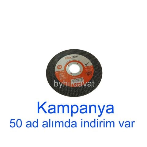 ERATOOL 115x1.0x22 mm INOX METAL KESME TAŞI Düz KESİCİ TAŞ AVUÇ TAŞLAMA STAINLESS STEEL