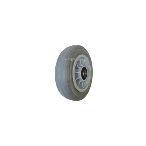 150*40 PU DOLGU JANTLI TEKER Gri İÇ LASTİKSİZ PATLAMAZ 150x40 Akülü Engelli Tekerlekli Sandalye Ön Tekeri