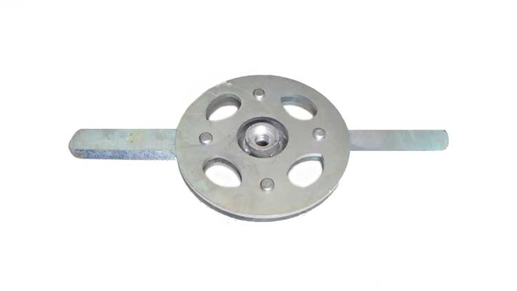 DİSK BAŞLIK METAL ÇİFT BIÇAKLI KAFA MİSİNA KAFASI Yerine Takılır
