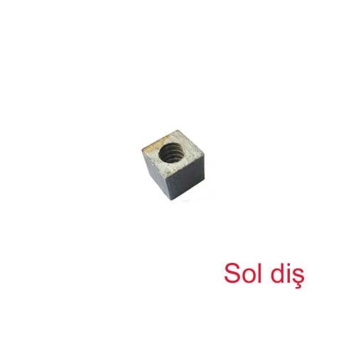 M22*5 TRAPEZ DİŞ SOMUN Sol GİJON CİVATA (KARE DİŞ Arama için)