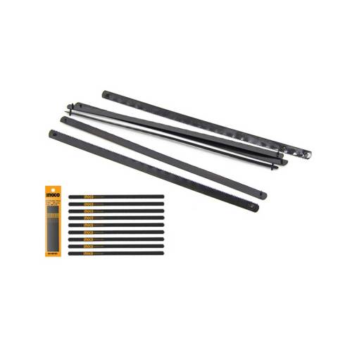 İNGCO PİMLİ TESTERE AĞZI 10 LU SET İNG-MHSB1521 MİNİ DEMİR TESTERE MHHF1501-MHHF1502-MHHF1503