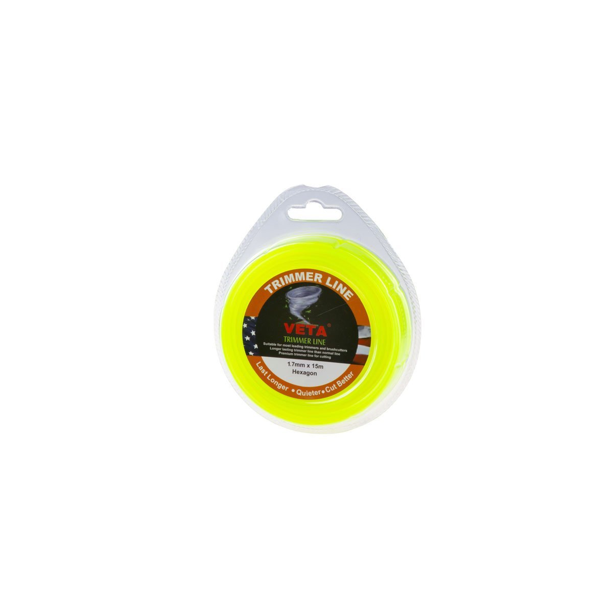 1.7 mm 15 mt MİSİNA 6 Köşe KENAR KESME TIRPAN MİSİNASI 3023-4025-4526-5027