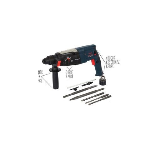 DHA PRO KIRICI DELİCİ MATKAP HAMMERDRİLL 950 WATT DARBELİ MATKAP HİLTİ 2.5 kğ Alçı Boya Karıştırıcı Mikser