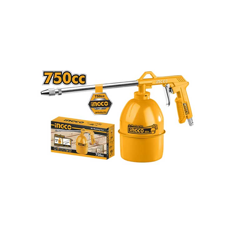 İNGCO 0.75 lt MAZOT TABANCASI İNG-AWG1001 HAVALI YIKAMA