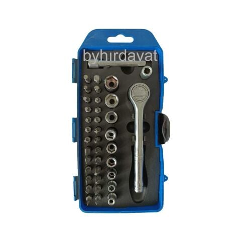 38 Parça 1/4 LOKMA SETİ-BİTS UÇ SETİ CIRCIR KOLU CK 90266 cır cır Basit Kullanım GARANTİSİ YOKTUR