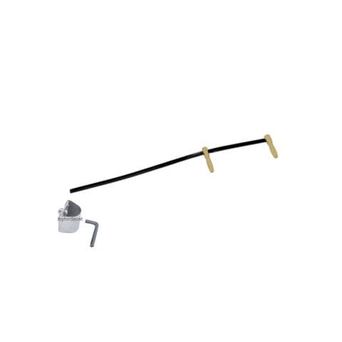 1.5 mt EL TIRPANI SAPI Metal TIRPAN SAPI Elcek Kelepçe Dahil Set