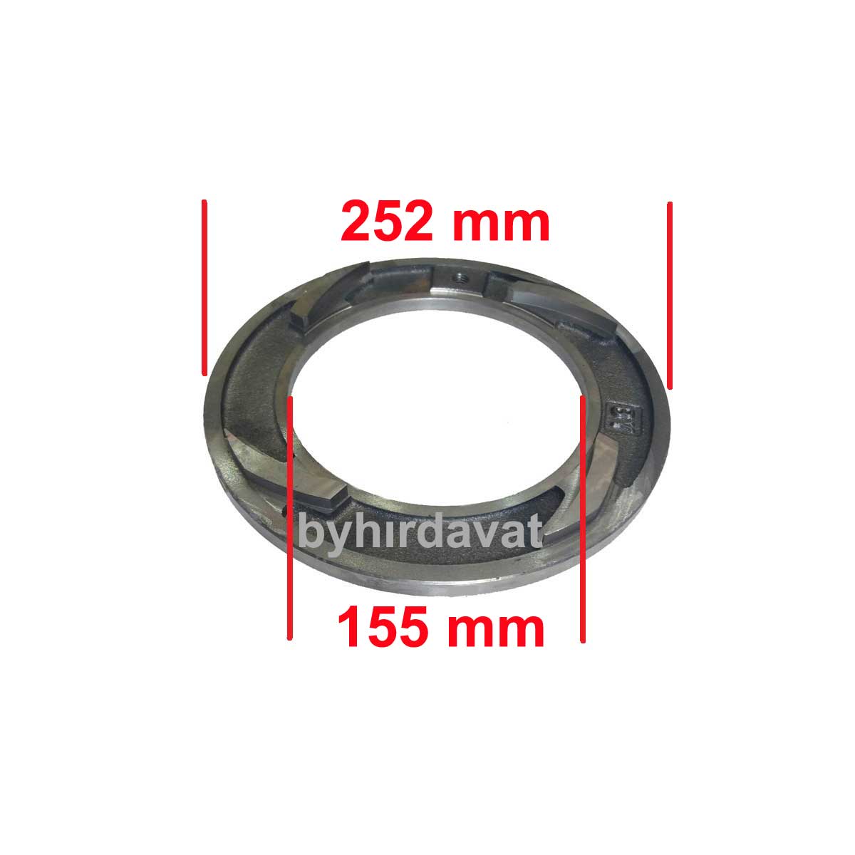 4 lük SALYANGOZ 155 mm TEZGAH PAFTA KAFA SALYANGOZU