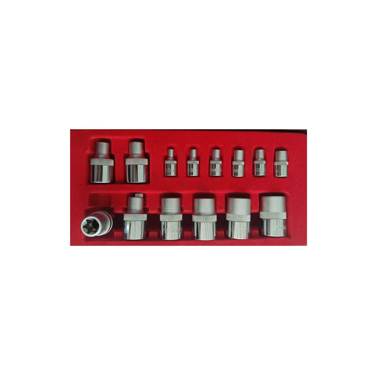 SOMA 1/4-1/2 İÇ TORX E LOKMA Seti 15 Parça Garantisi yoktur