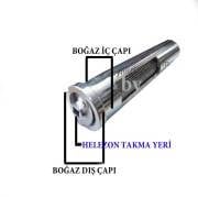 12 no 61 mm SALÇA APARATI KIYMA MAKİNASINA KOLAY TAKILIR