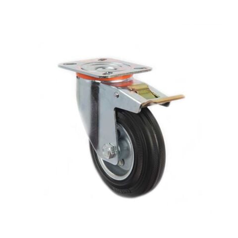80*27 SERVİS TEKERİ DÖNER TABLALI FRENLİ SANAYİ TEKERİ 80X30 - 80*27