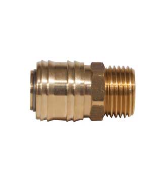 1/4-1/2 STOPER HAVA VALFİ ERKEK-DİŞİ GÖVDE HIZLI ADAPTÖR