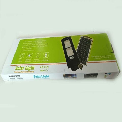 WELDER SOLAR LİGHT WM008 Dötlü SOKAK LAMBASI GÜNEŞ ENERJİLİLED PROJEKTÖR  Uzaktan Kumandalı Sensörlü