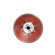 GERLİNGER 180 mm M14 FLANŞLI TURBO KANALLI ELEKTROLIZE ELMAS DAİRE TESTERE Granit-Mermer-Seramik-Beton-Taş