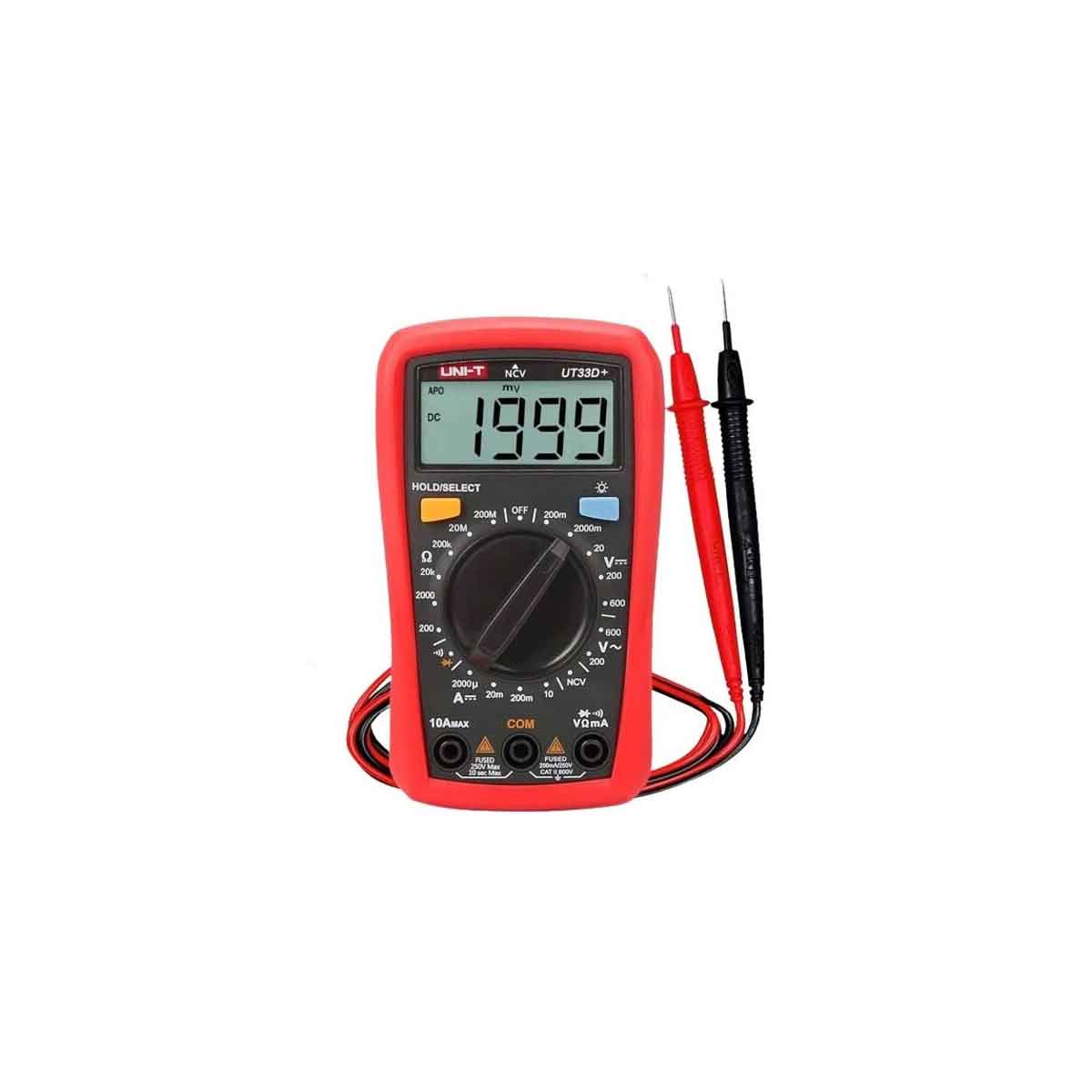 UNİT UT33D+ 600V 10A DİJİTAL MULTİMETRE ÖLÇÜ ALETİ