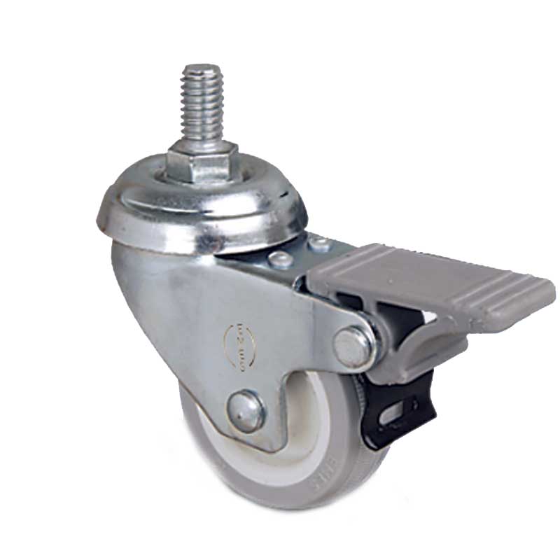EMES EP05 ZKC 50 F VİDALI MOBİLYA TEKERİ FRENLİ
