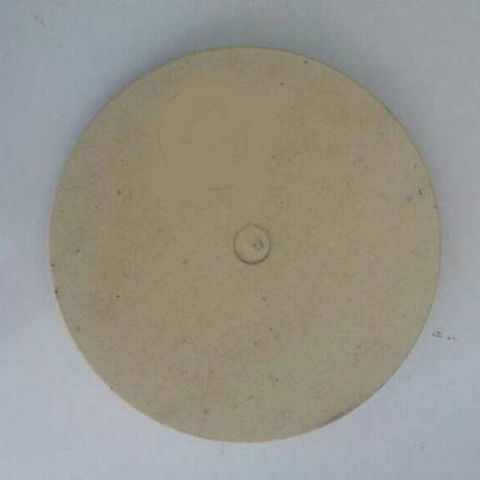 260*40 mm SIKIŞTIRILMIŞ KEÇE YÜN POLİSAJ BİLEME PARLATICI ZIMPARA Beyaz 250*40