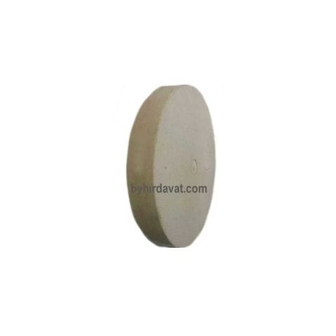 260*40 mm SIKIŞTIRILMIŞ KEÇE YÜN POLİSAJ BİLEME PARLATICI ZIMPARA Beyaz 250*40