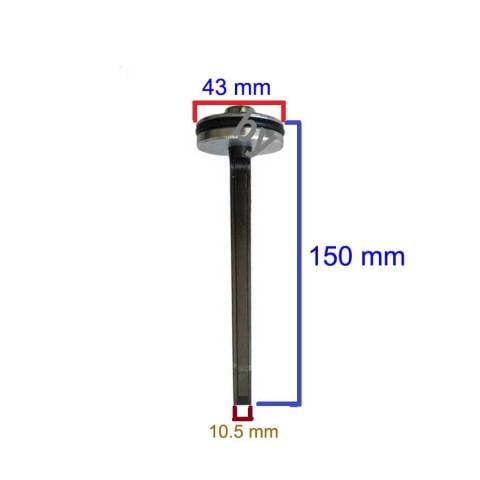 43 mm 100-50 PİSTON Gezli AKDENİZ 100/50 NAİL HAVALI ÇİVİ TABANCASI PİSTONU ÇEKİÇ