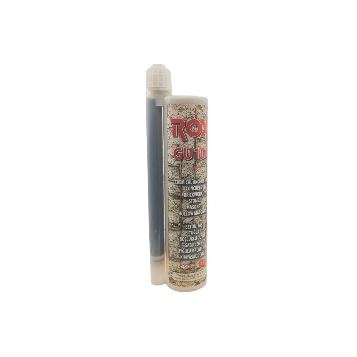 ROX GU100 KİMYASAL DÜBEL 345 ml EPOKSİ GİJON-CİVATA SABİTLEME