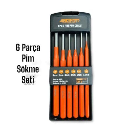 6 Parça PİM SÖKME ZIMBASI İZOLESİZ
