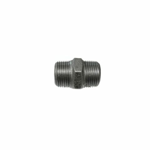 1/2 DEMİR NİPEL Siyah 20 mm