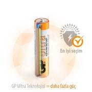 GP GP24AU İNCE PİL LR03 1.5V AAA ALKALİN