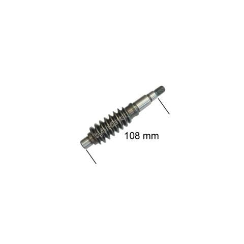 108 mm BG-260260-B SONSUZ DİŞLİ MİLİ TIRPAN ÇAPA APARATI MİNİ ÇAPA-MOTORLU TIRPAN BALATLI