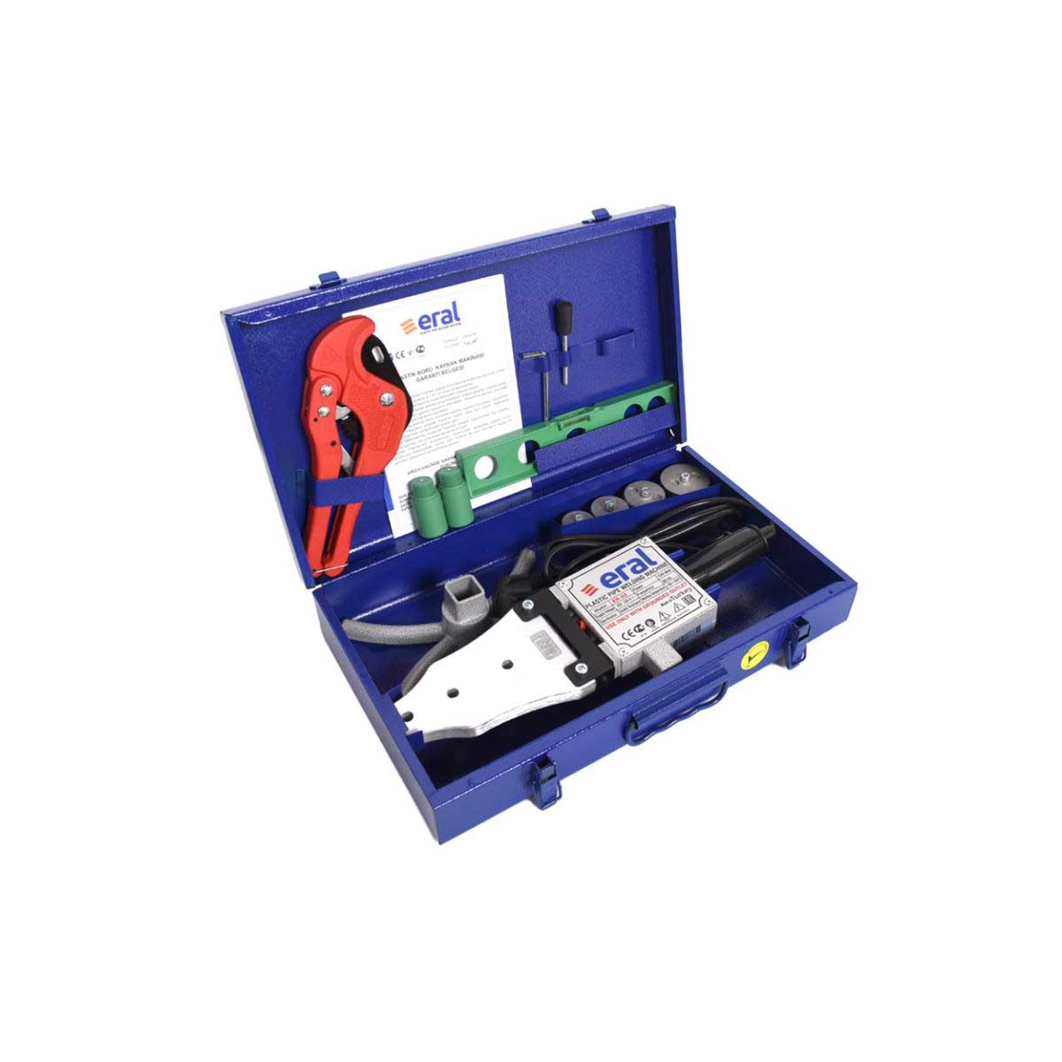 ERAL ER-02 KLASİK SET PVC-PPRC BORU KAYNAK MAKİNASI 1500W ONR