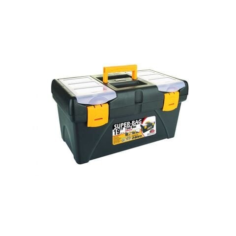 SUPER-BAG 19 inç Plastik TAKIM ÇANTASI 49 cm ASR-2018 TOOL BOX classic seies