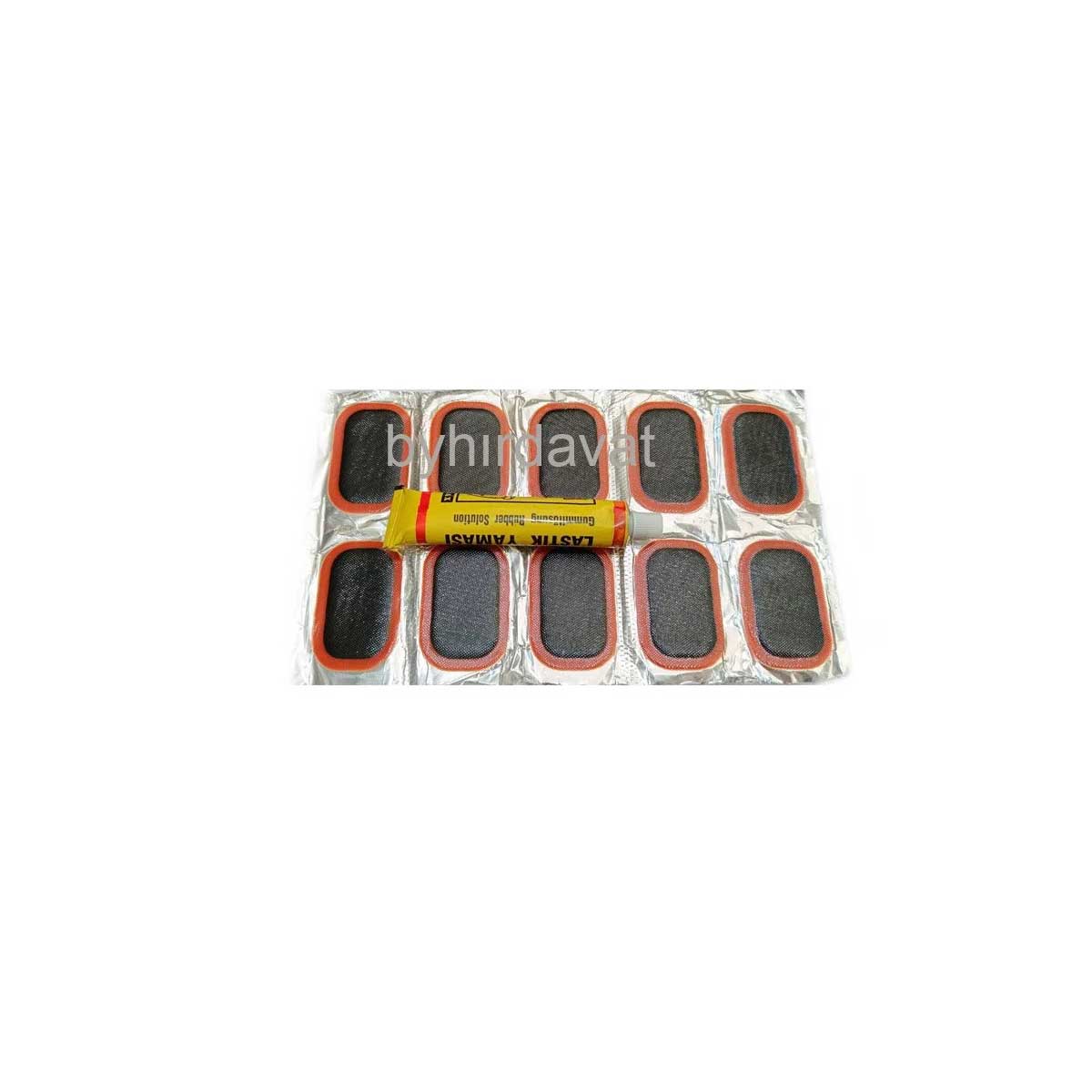 BAY-TEC 10 lu MK4790 İÇ LASTİK YAMASI SOĞUK KAYNAK YAPIŞTIRICI TAMİR KİTİ BAYTEC BAYTEK 23-40 Küçük