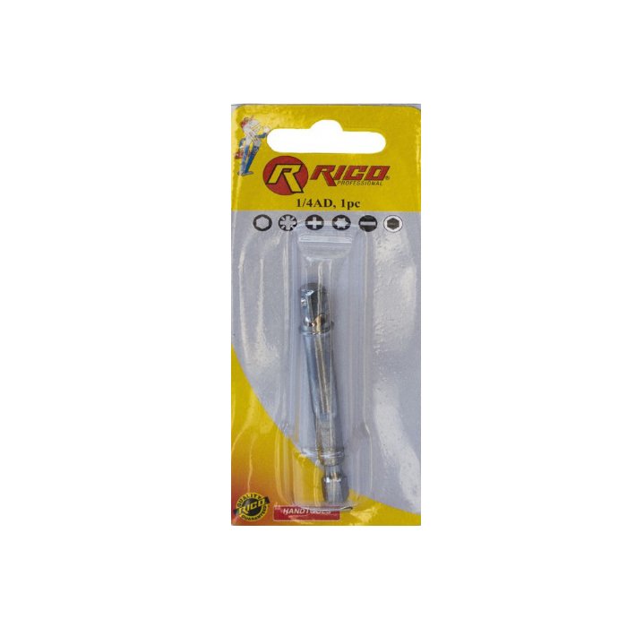 RİCO 1/4 BİTS UÇ ADAPTÖR Boy 65 mm Çap 6.5 mm