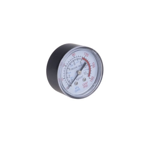 12 Bar 1/4 MANOMETRE 50 mm KOMPRESÖR HAVA BASINÇ SAATİ Arka Çıkışlı