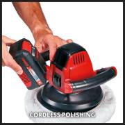 EİNHELL CE-CB 18/245 Li Solo AKÜLÜ POLİSAJ MAKİNASI