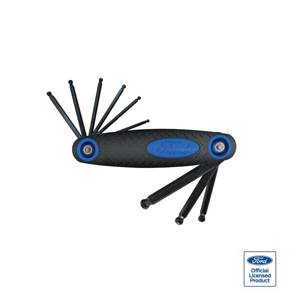 FORD FHT-H-0022 YUVARLAK BAŞLI ALLEN ANAHTAR ÇAKI TİPİ Bombe UÇLU 8 Lİ