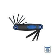 FORD FHT-H-0022 YUVARLAK BAŞLI ALLEN ANAHTAR ÇAKI TİPİ Bombe UÇLU 8 Lİ