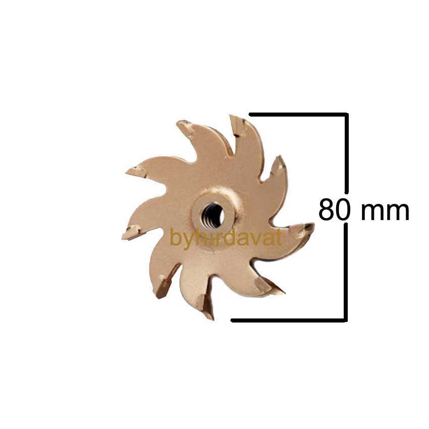 25*80 mm PROTER KANAL AÇMA MAKİNASI BIÇAĞI EUROMAX-KL-CHATTEL-RBT BIÇAK