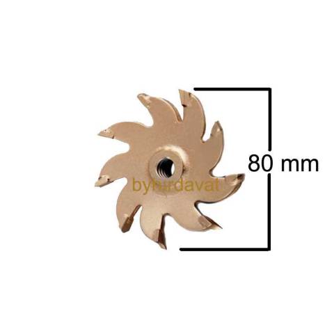 25*80 mm PROTER KANAL AÇMA MAKİNASI BIÇAĞI EUROMAX-KL-CHATTEL-RBT BIÇAK