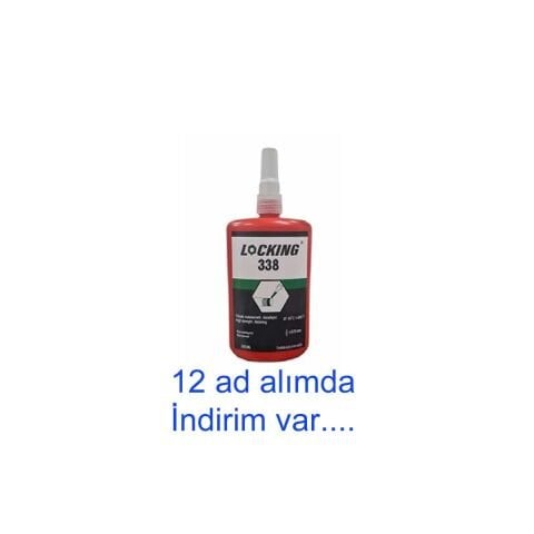 LOCKING 338 CİVATA SABİTLEYİCİ 50 ml YÜKSEK MUKAVEMET KENETLEYİCİ