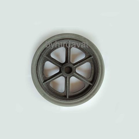200-25 DOLGU TEKER 8 inc Plastik Akülü Engelli Tekerlekli Sandalye Ön Tekeri 200*25 - 20*30 -200x25