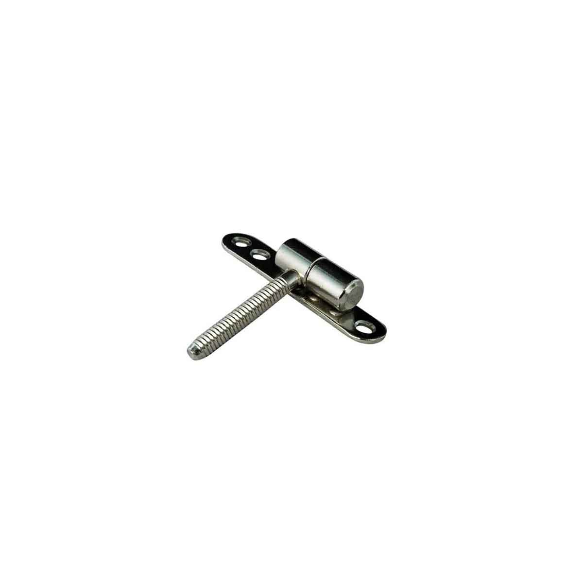 8 mm PİPO MENTEŞE Saçlı Nikel KAPI PENCERE MOBİLYA