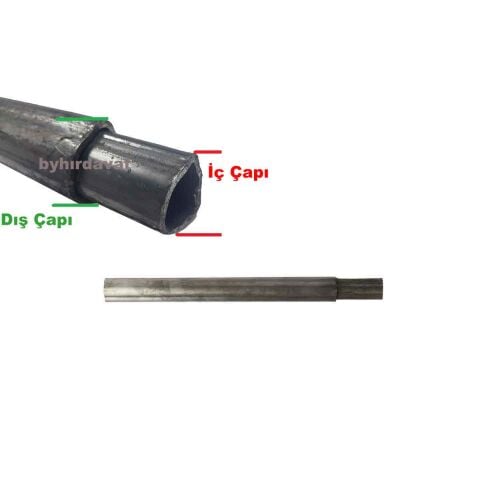 65 mm Üçgen ŞAFT BORUSU Cobra TARIM MAKİNALARI GÜBRE TOHUM PATATES MAKİNASI